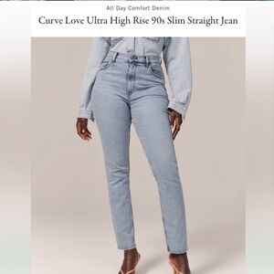 Abercrombie 90’s Straight Jeans